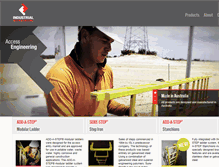 Tablet Screenshot of industrialsteps.com
